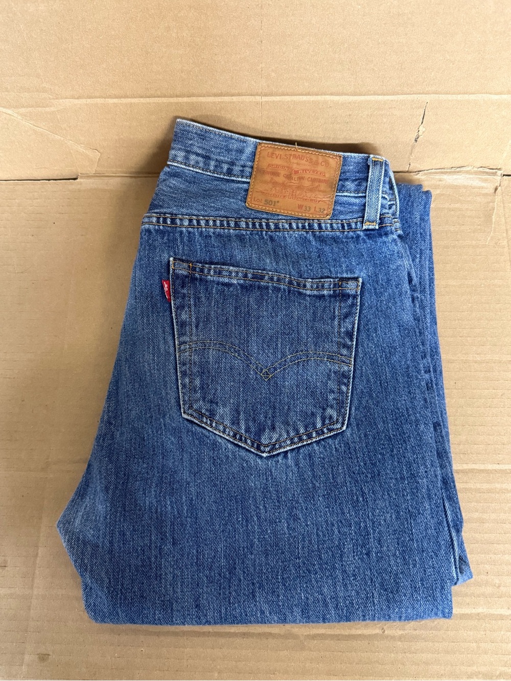 Levi's 501 Men’s Blue Jeans